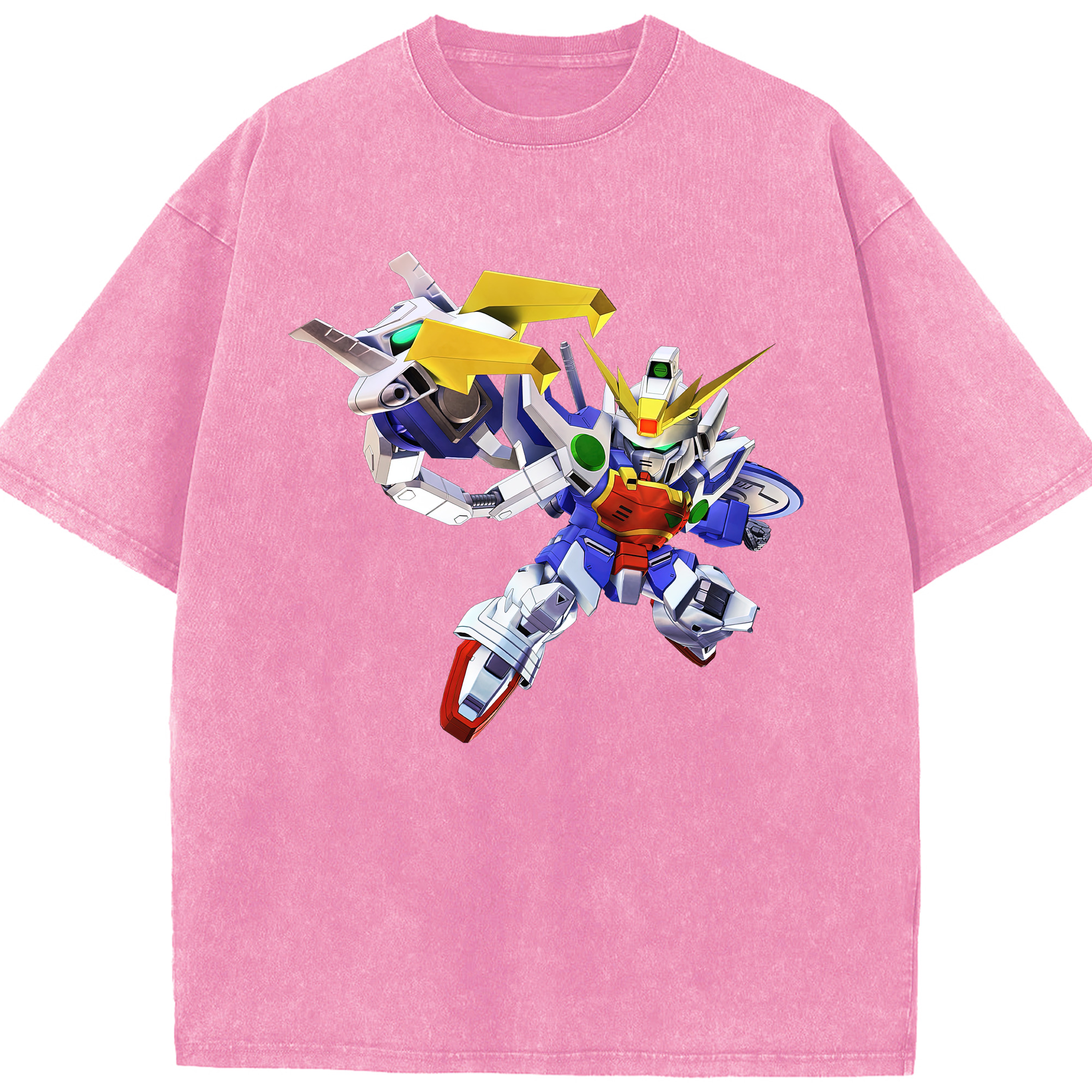 （画像用） 機動戦士ガンダム Mobile Suit Gundam 綿100% ヴィンテージ風 半袖Tシャツ（フロントプリント）